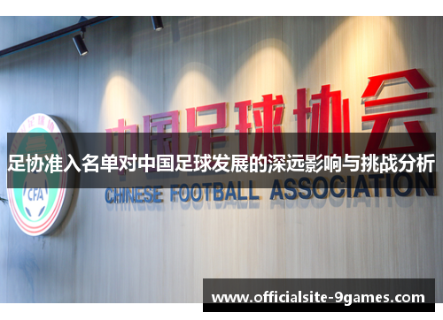 足协准入名单对中国足球发展的深远影响与挑战分析